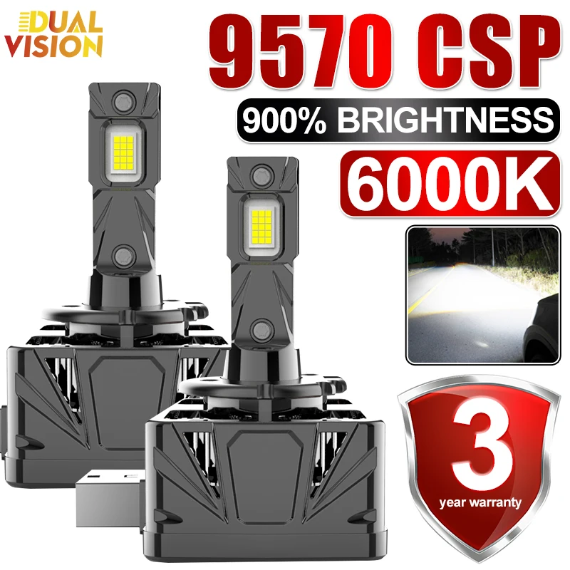 Dualvision D1S D3S Светодиодные автомобильные фары Canbus HID D1R D3R D8S Двусторонние чипы CSP Размер 1:1, автомобильные лампы Plug&Play, ксеноновые 35 Вт, 12 В
Dualvision D1S D3S Светодиодные автомобильные фары Canbus HID D1R D3R D8S Двусторонние чипы CSP Размер 1:1, автомобильные лампы Plug&Play, ксеноновые 35 Вт, 12 В