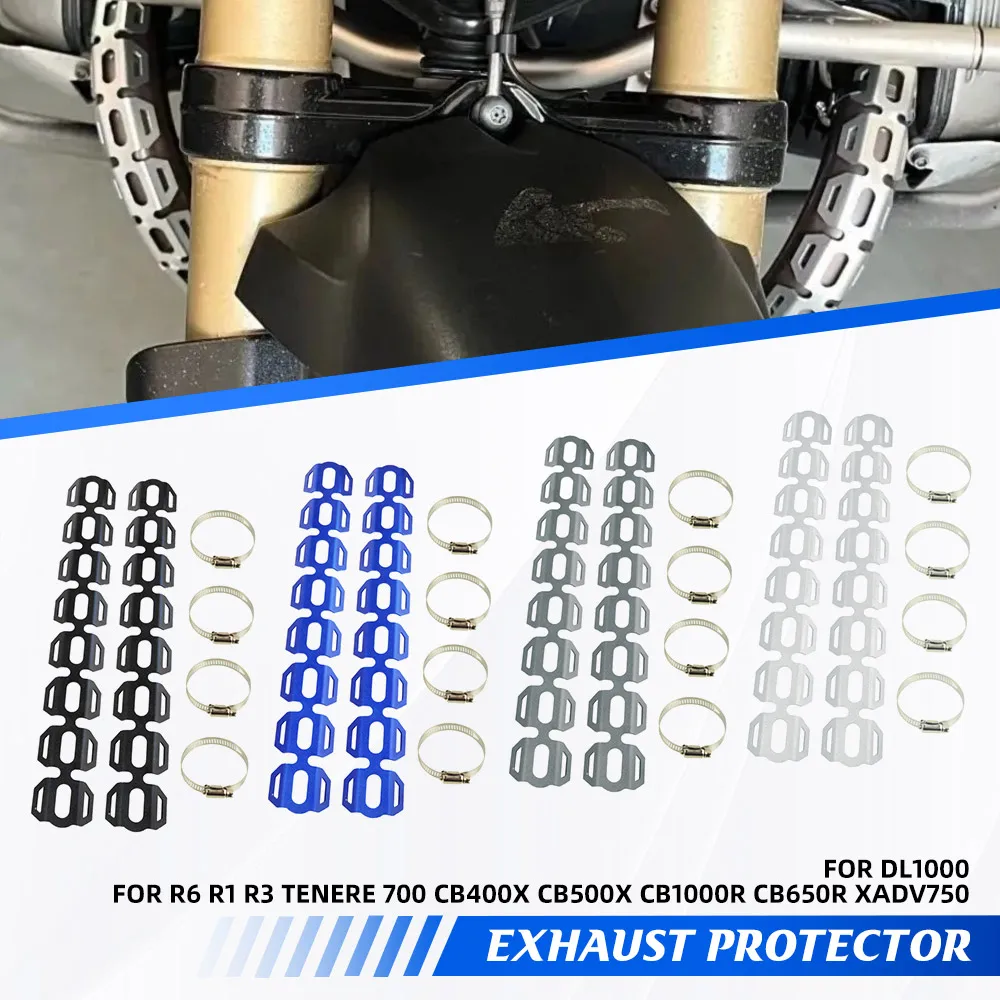 For Suzuki DL1000 For Yamaha R6 R1 R3 Tenere 700 CB400X CB500X CB1000R CB650R XADV750 Exhaust Muffler Pipe Heat Shield Guard
For Suzuki DL1000 For Yamaha R6 R1 R3 Tenere 700 CB400X CB500X CB1000R CB650R XADV750 Exhaust Muffler Pipe Heat Shield Guard