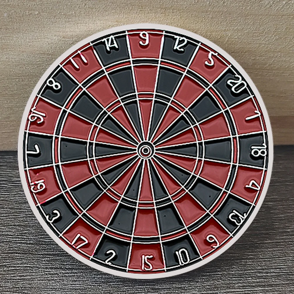 Dartboard Design Challenge Coin Double Sided Red & Green Darts Target Medal, Sports Fan Souvenir Gift Collectible
Dartboard Design Challenge Coin Double Sided Red & Green Darts Target Medal, Sports Fan Souvenir Gift Collectible