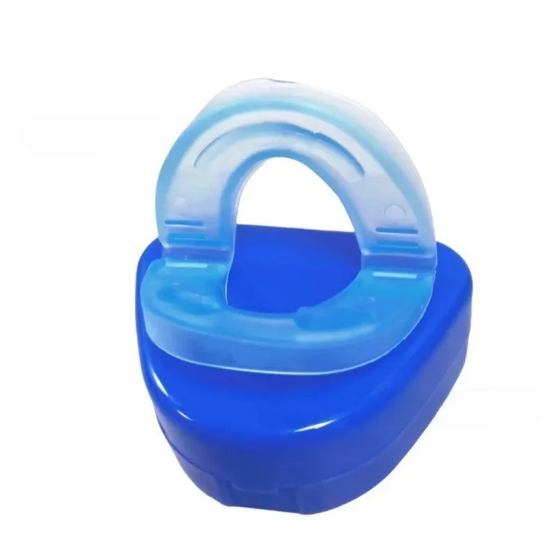 Blue Anti Snoring Mouth Guard Night Sleep Teeth Grinding Bruxism Protection Mouthpiece with Triangle Case
Blue Anti Snoring Mouth Guard Night Sleep Teeth Grinding Bruxism Protection Mouthpiece with Triangle Case