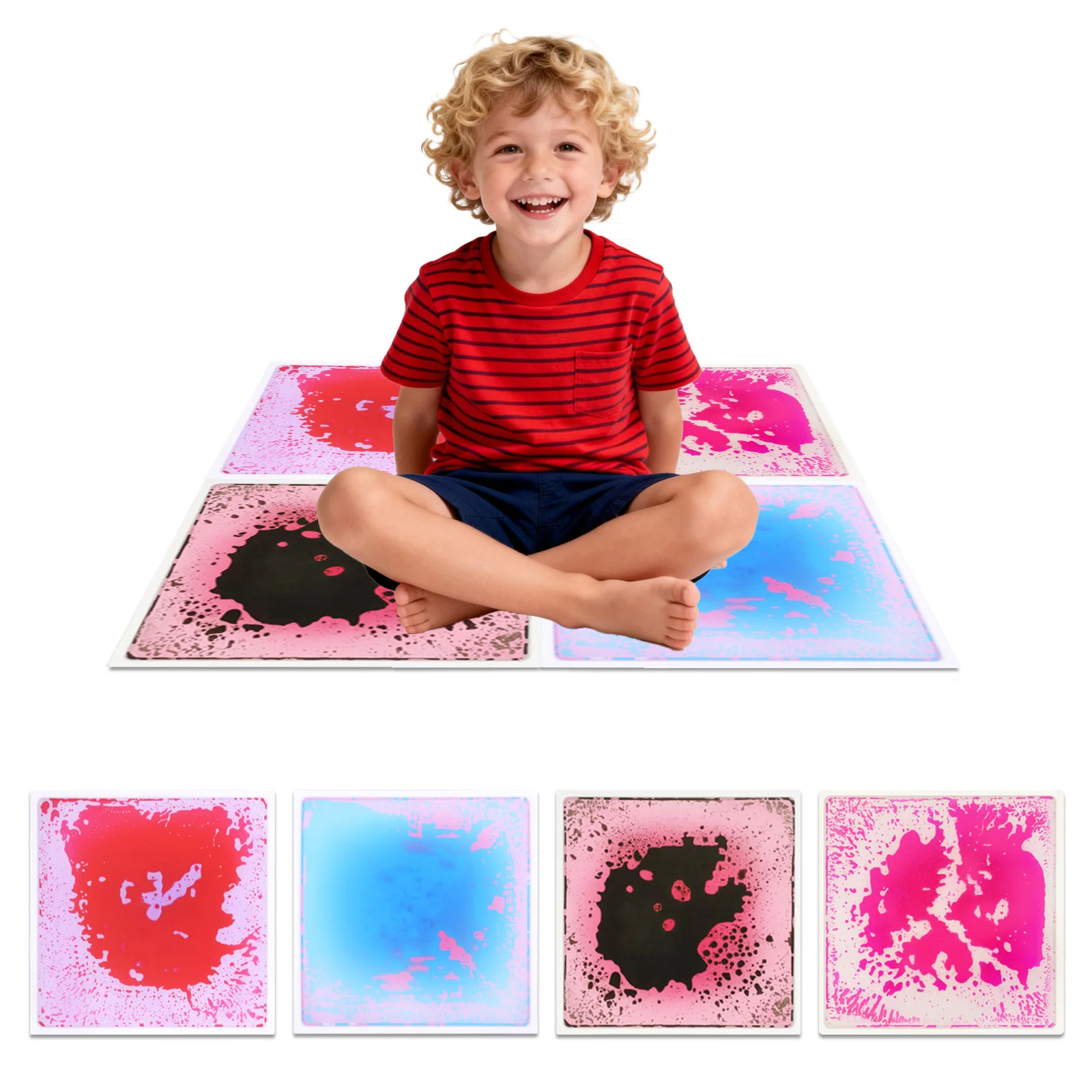 Quick Install Liquid Interlocking Sensory Tiles for Home Preschool Sensory Corner Activity Mat Kids Educational Play Area
Quick Install Liquid Interlocking Sensory Tiles for Home Preschool Sensory Corner Activity Mat Kids Educational Play Area