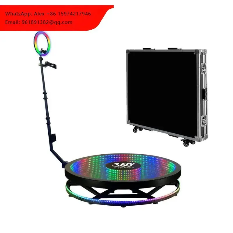360 Photo Booth Automatic Video Rotating Selfie Platform Motorized Party Wedding
360 Photo Booth Automatic Video Rotating Selfie Platform Motorized Party Wedding
