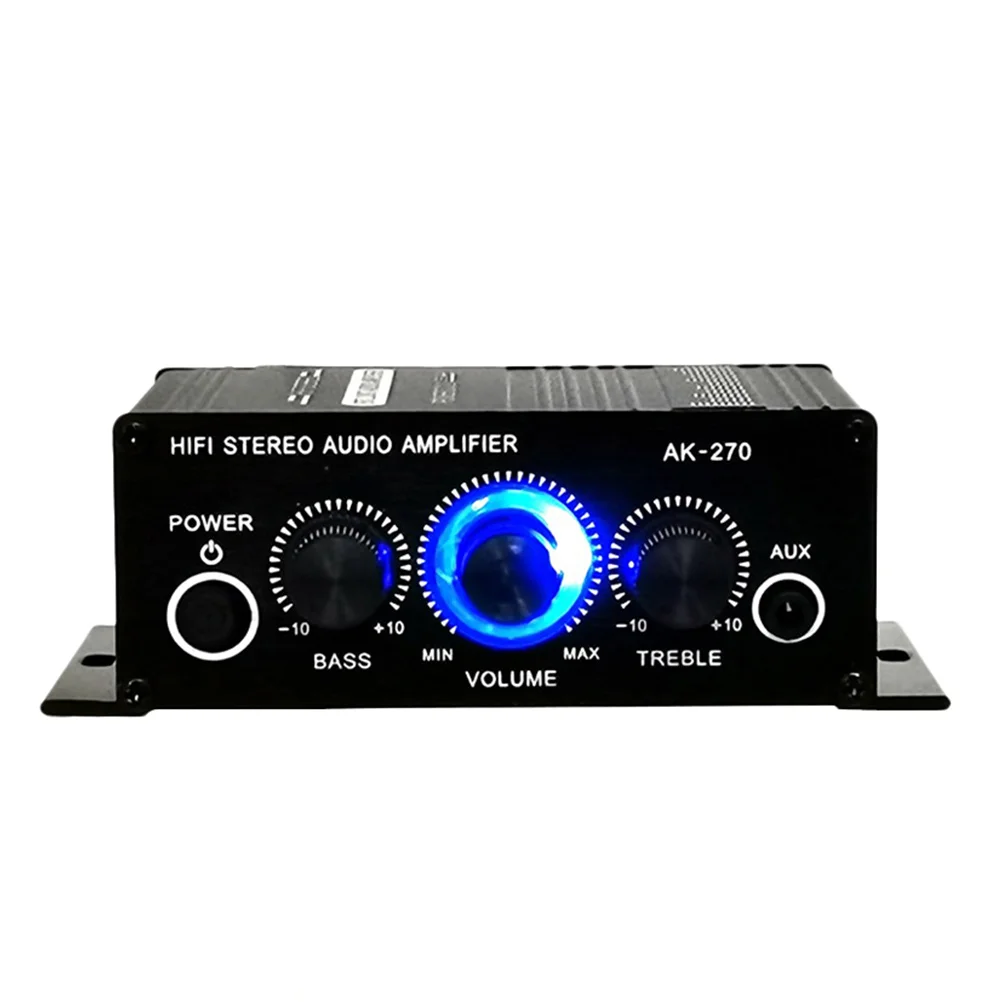 Aluminum Alloy Audio Amplifier Stereo Digital Bass Treble Adapter Car Loudspeaker Strong Power Passive Speaker
Aluminum Alloy Audio Amplifier Stereo Digital Bass Treble Adapter Car Loudspeaker Strong Power Passive Speaker