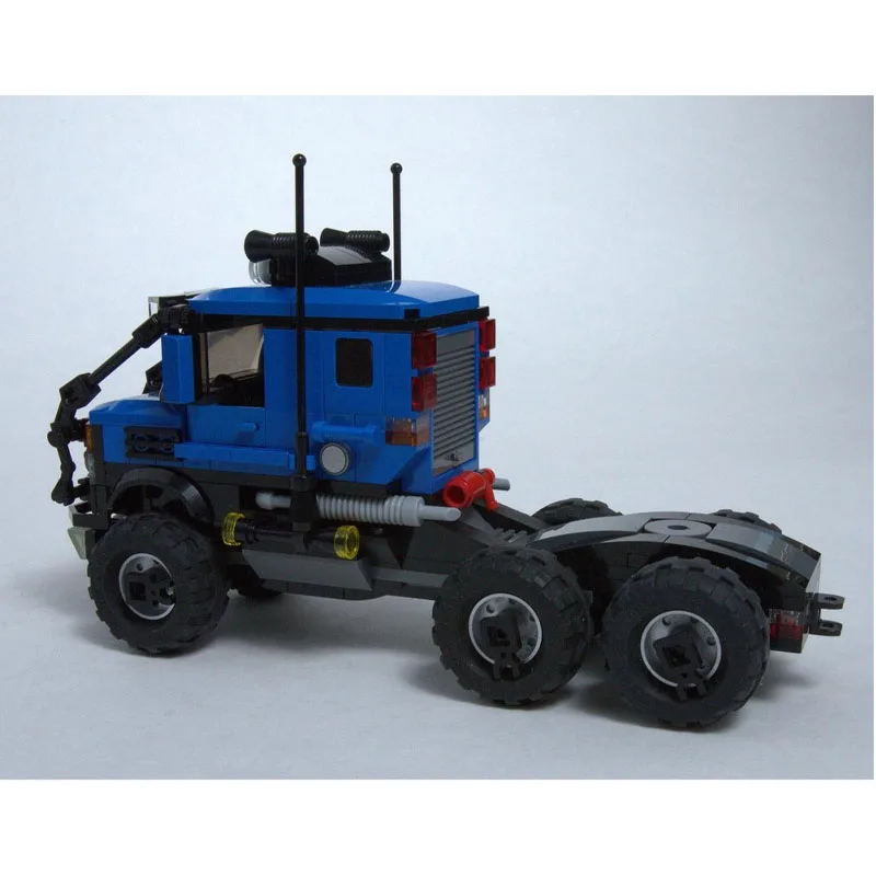 MOC-147929 New Cargo Flat-Nose Truck with Semi-Trailer Building Block Model, 1022 Parts, Boys' Children's Birthday Toy Gift
MOC-147929 New Cargo Flat-Nose Truck with Semi-Trailer Building Block Model, 1022 Parts, Boys' Children's Birthday Toy Gift