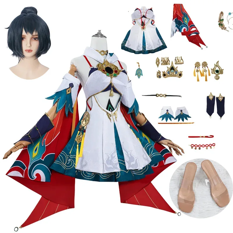 Honkai Star Rail Yunli Cosplay Costume Sword Hunter and Flamewheel Octet Yunli Women Suit Halloween Carnival Party Dress
Honkai Star Rail Yunli Cosplay Costume Sword Hunter and Flamewheel Octet Yunli Women Suit Halloween Carnival Party Dress