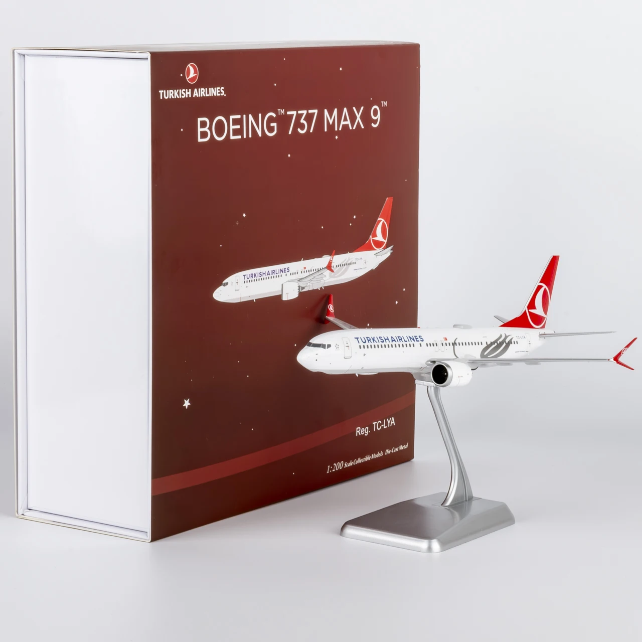 94002 Alloy Collectible Plane Gift NG Model 1:200 Turkish Airlines "StarAlliance" Boeing B737 MAX9 Diecast Aircraft Model TC-LYA
94002 Alloy Collectible Plane Gift NG Model 1:200 Turkish Airlines "StarAlliance" Boeing B737 MAX9 Diecast Aircraft Model TC-LYA