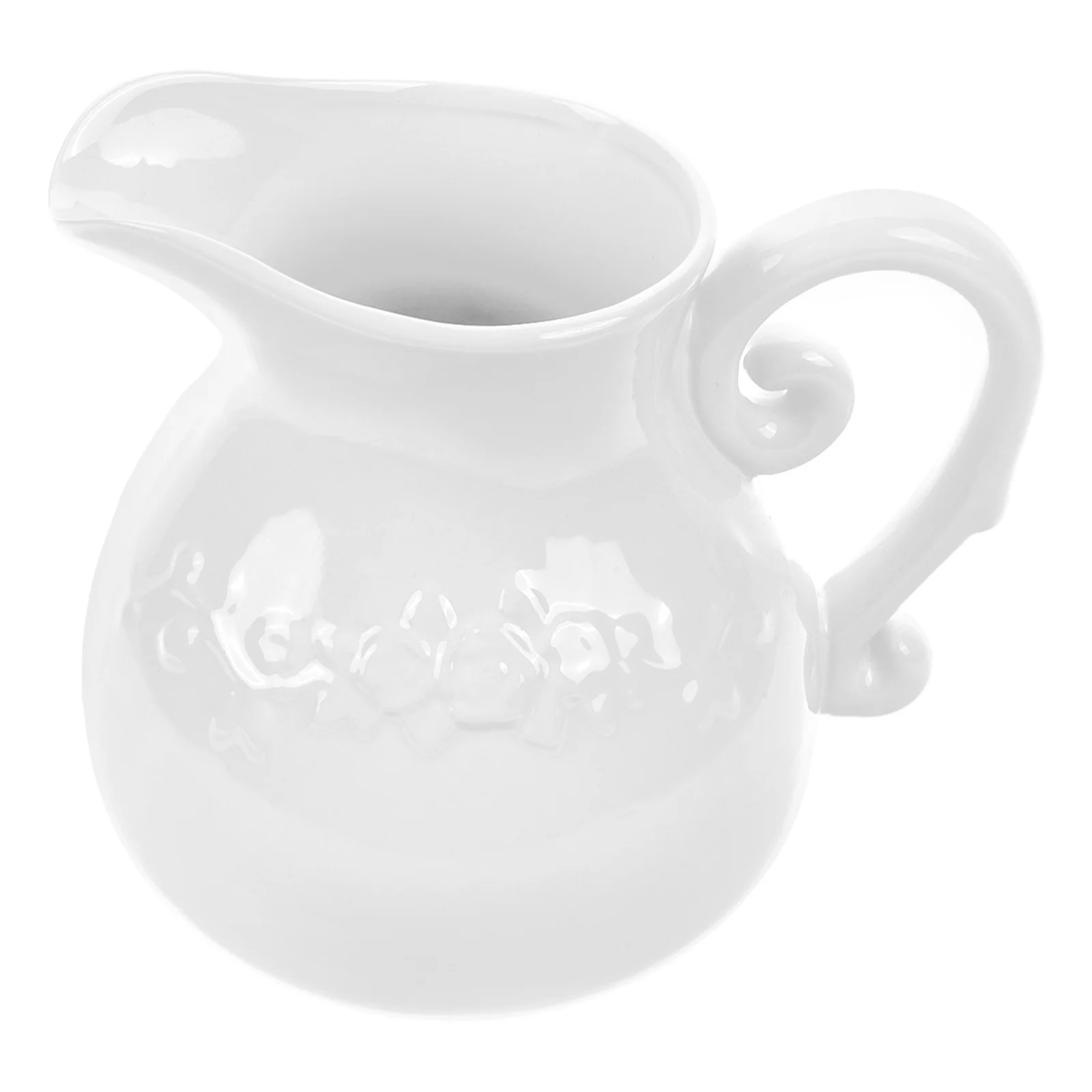 Ceramic Milk Pitcher with Handle White Creamer for Coffee Tea Latte Art Easy Pour Spout Dishwasher Safe Multi Use
Ceramic Milk Pitcher with Handle White Creamer for Coffee Tea Latte Art Easy Pour Spout Dishwasher Safe Multi Use
