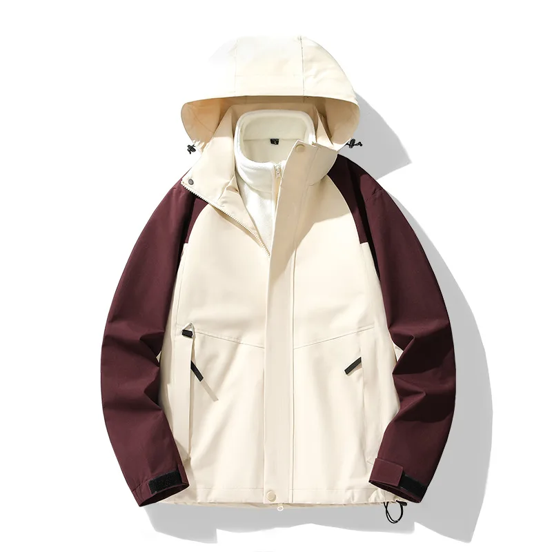 Unisex Camping Hiking Jacket Men Outdoor Coats Winter Fleece Thickened Three-in-one Sports Jackets Windbreaker Travel Waterproof
Unisex Camping Hiking Jacket Men Outdoor Coats Winter Fleece Thickened Three-in-one Sports Jackets Windbreaker Travel Waterproof