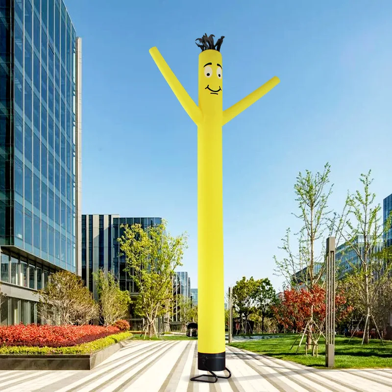 6m inflatable cartoon man waving in the air for opening event; dancer with one leg; inflatable clown for advertising(Fanless)
6m inflatable cartoon man waving in the air for opening event; dancer with one leg; inflatable clown for advertising(Fanless)