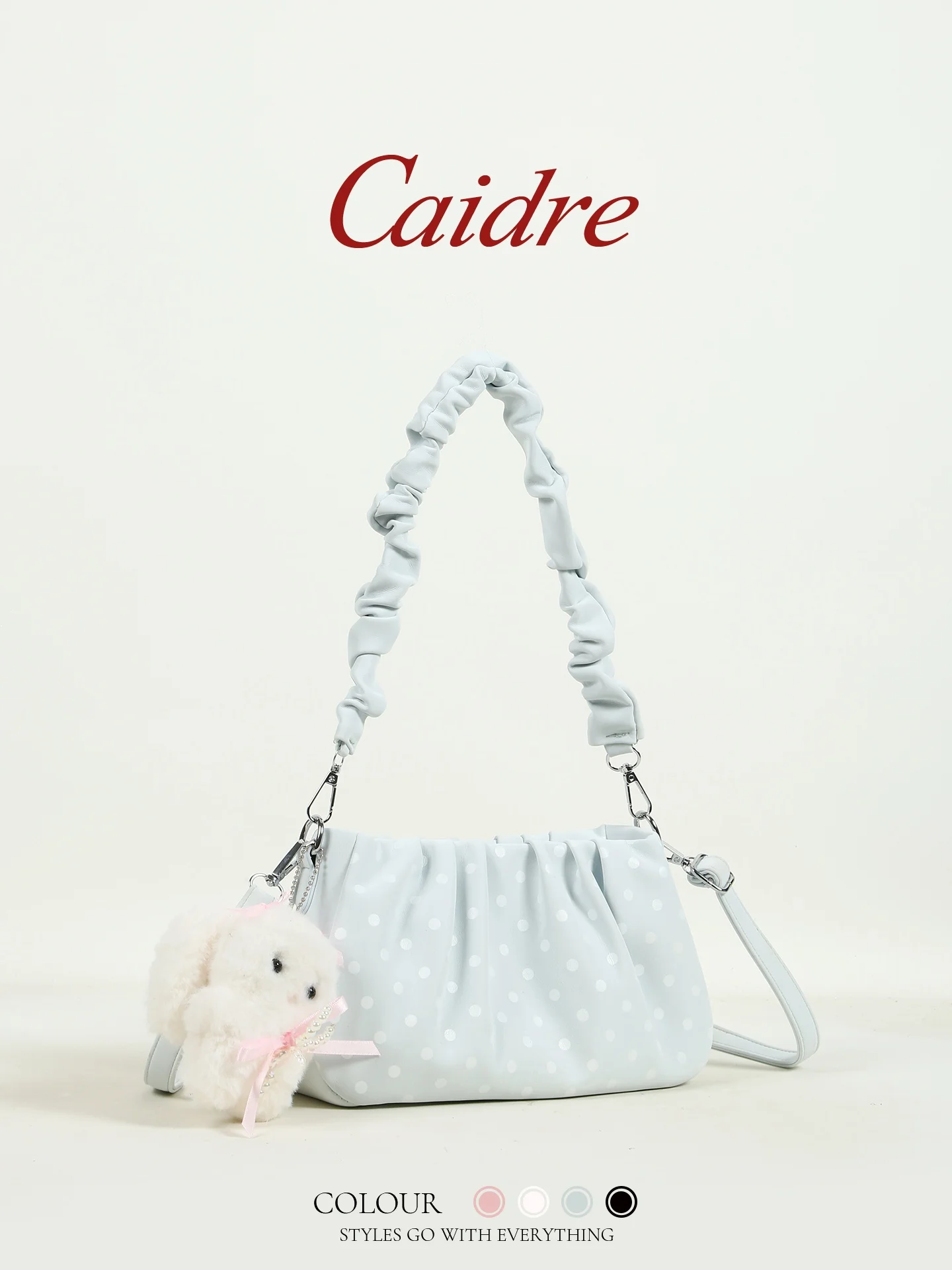 New Cloud Folded Polka Dot Shoulder Bag Korean Style Underarm Bag Tasting 49 Return Difference Ladies Handbag
New Cloud Folded Polka Dot Shoulder Bag Korean Style Underarm Bag Tasting 49 Return Difference Ladies Handbag
