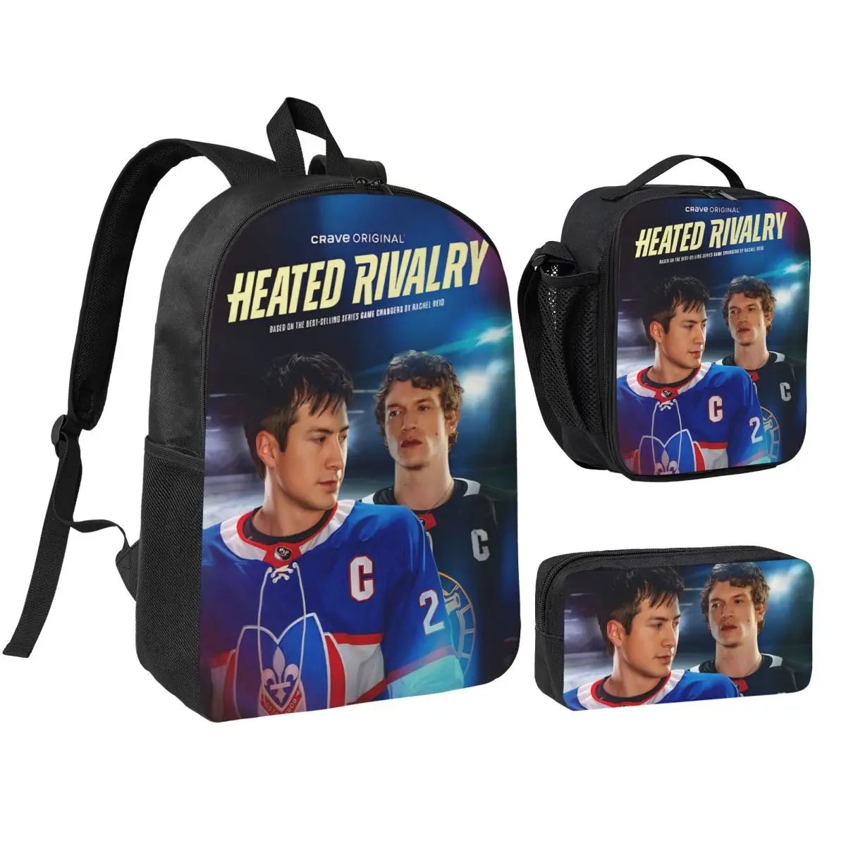 3 шт./компл., рюкзак с подогревом для студентов, вместительный хоккейный рюкзак для игр, ноутбука, компьютера, сумка на плечо, сумка для обеда, пенал
3 шт./компл., рюкзак с подогревом для студентов, вместительный хоккейный рюкзак для игр, ноутбука, компьютера, сумка на плечо, сумка для обеда, пенал