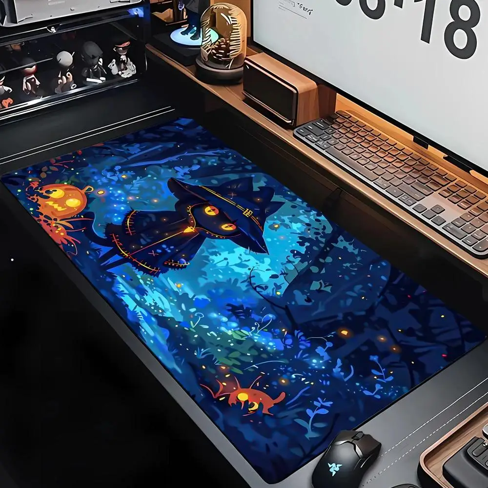 Cute cat wizard magic playmat Mouse Pad Desk Mat Gaming mat gamer pc accessories rubber anti-slip keypad expansion mousepad
Cute cat wizard magic playmat Mouse Pad Desk Mat Gaming mat gamer pc accessories rubber anti-slip keypad expansion mousepad