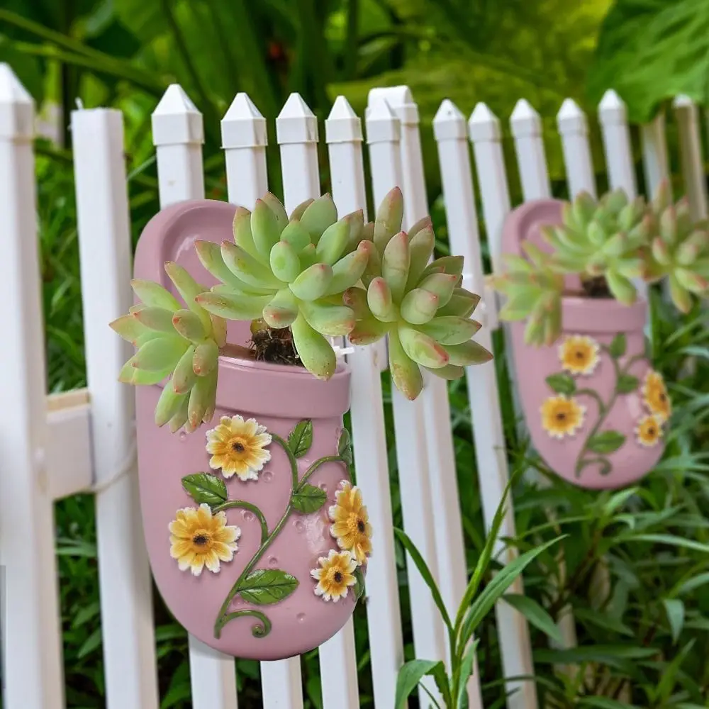 Durable Cartoon Slippers Flower Pot Resin Crafts Handmade Flower Holder Waterproof Funny Plant Vase For Restaurant Cafe
Durable Cartoon Slippers Flower Pot Resin Crafts Handmade Flower Holder Waterproof Funny Plant Vase For Restaurant Cafe