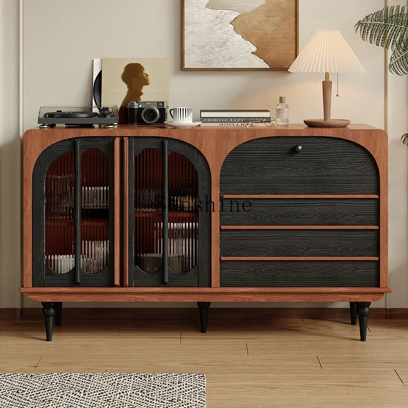 French retro American living room household storage cabinet medium antique solid wood storage cabinet
French retro American living room household storage cabinet medium antique solid wood storage cabinet