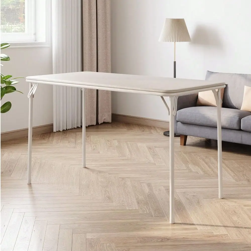 Folding Table, Heavy Duty Foldable Tables With PU Leather, Metal Frame Portable Desk Indoor Outdoor, For Party, Banquet, Picnic
Folding Table, Heavy Duty Foldable Tables With PU Leather, Metal Frame Portable Desk Indoor Outdoor, For Party, Banquet, Picnic