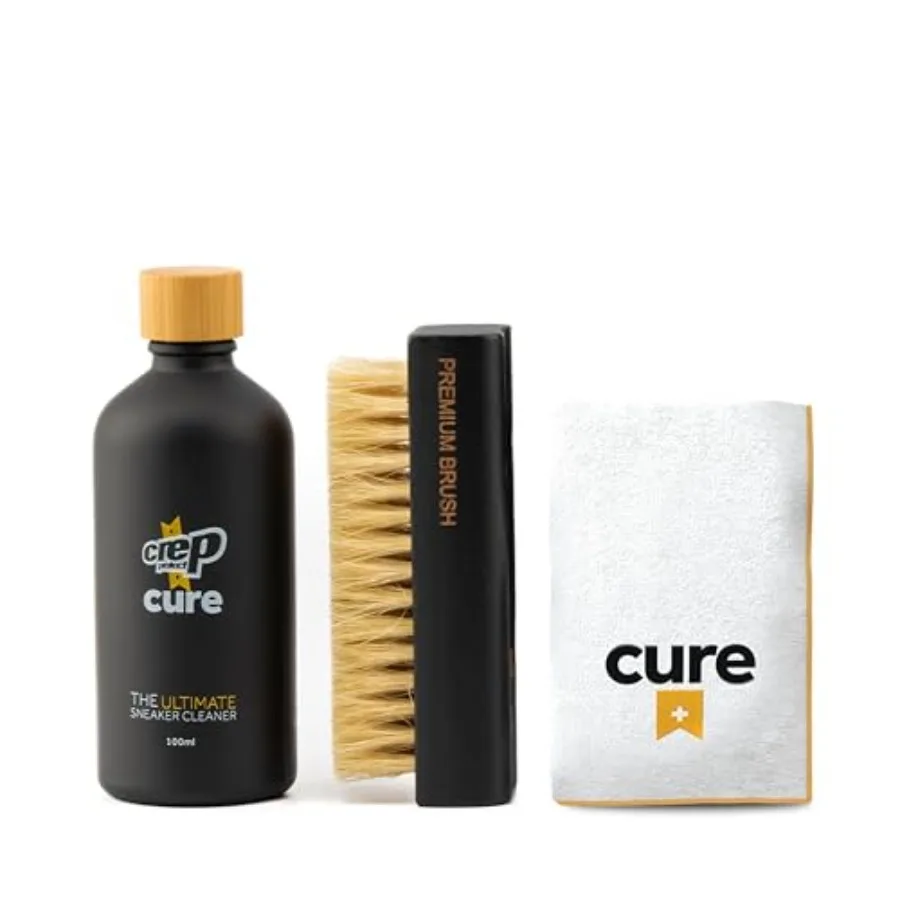 Crep Protect Sneaker Cleaner Kit - Deep Cleaning Shoe Cleaner for White Shoes, Leather, Suede, Nubuck and Canvas Brush, Solutio
Crep Protect Sneaker Cleaner Kit - Deep Cleaning Shoe Cleaner for White Shoes, Leather, Suede, Nubuck and Canvas Brush, Solutio