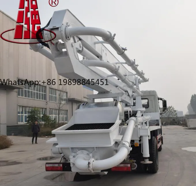 Factory Price Concrete Pump Truck Concrete Boom Truck Building Concrete Pump Convey Boom Pump
Factory Price Concrete Pump Truck Concrete Boom Truck Building Concrete Pump Convey Boom Pump