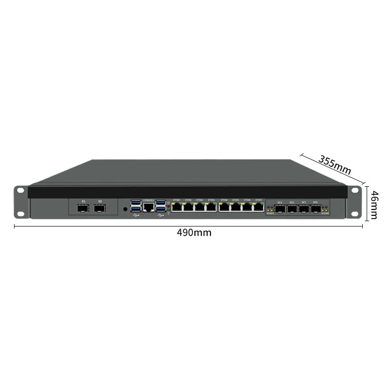 1U server E5 industrial computer computer host rack type multi-network interface card 8 network port 12 dual power supply
1U server E5 industrial computer computer host rack type multi-network interface card 8 network port 12 dual power supply