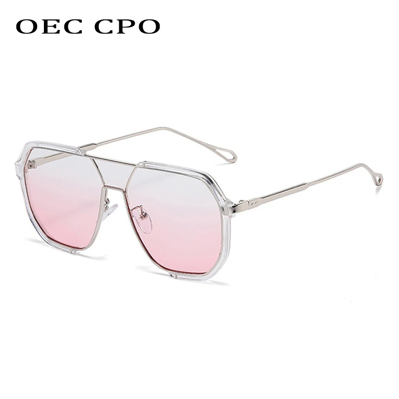 OEC CPO Unique One Piece Sunglasses Women 2025 Metal Frame Luxury Sunglasses For Men UV400 Shades Punk Ladies Eyewear Female
OEC CPO Unique One Piece Sunglasses Women 2025 Metal Frame Luxury Sunglasses For Men UV400 Shades Punk Ladies Eyewear Female