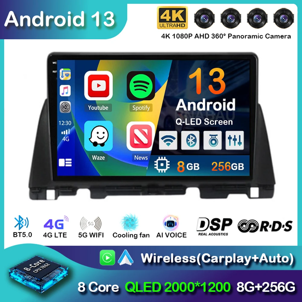 Android 14 Carplay Auto Car Radio For KIA Optima K5 2016 2017 2018 Autoradio Multimedia Stereo Video Player Stereo Audio No 2din
Android 14 Carplay Auto Car Radio For KIA Optima K5 2016 2017 2018 Autoradio Multimedia Stereo Video Player Stereo Audio No 2din