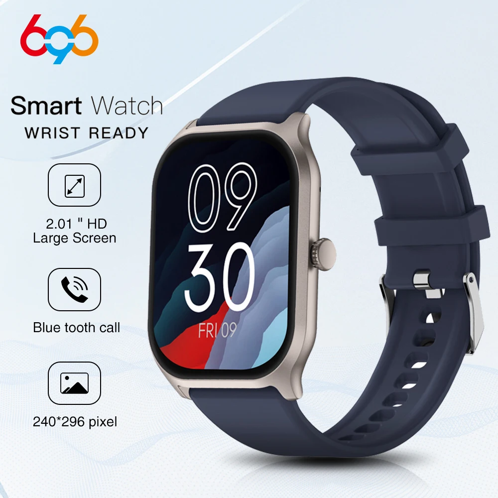2025 New Smart Watch 2.01" Men Women Sports Fitness Heart Rate Watches Blue Tooth Call Voice Assistant Waterproof Smartwatch
2025 New Smart Watch 2.01" Men Women Sports Fitness Heart Rate Watches Blue Tooth Call Voice Assistant Waterproof Smartwatch