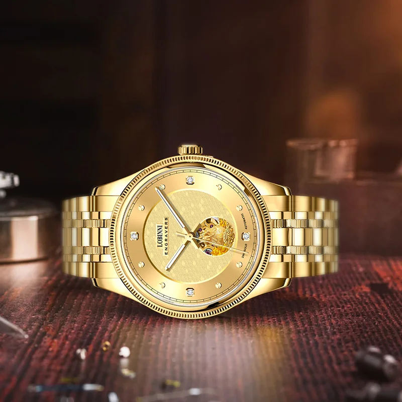 LOBINNI Luxury Multi Function Man Mechanical Wristwatch 40mm Luminous ST16 Automatic Watch For Men
LOBINNI Luxury Multi Function Man Mechanical Wristwatch 40mm Luminous ST16 Automatic Watch For Men