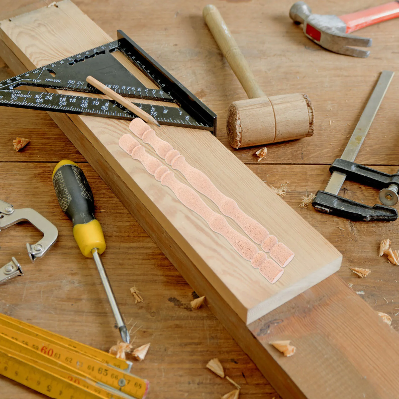 2Pcs Small Wooden Roman Column Pillars Solid Wood Decorative Columns for Corridor Bridge Cabinet Classical Home Styling
2Pcs Small Wooden Roman Column Pillars Solid Wood Decorative Columns for Corridor Bridge Cabinet Classical Home Styling