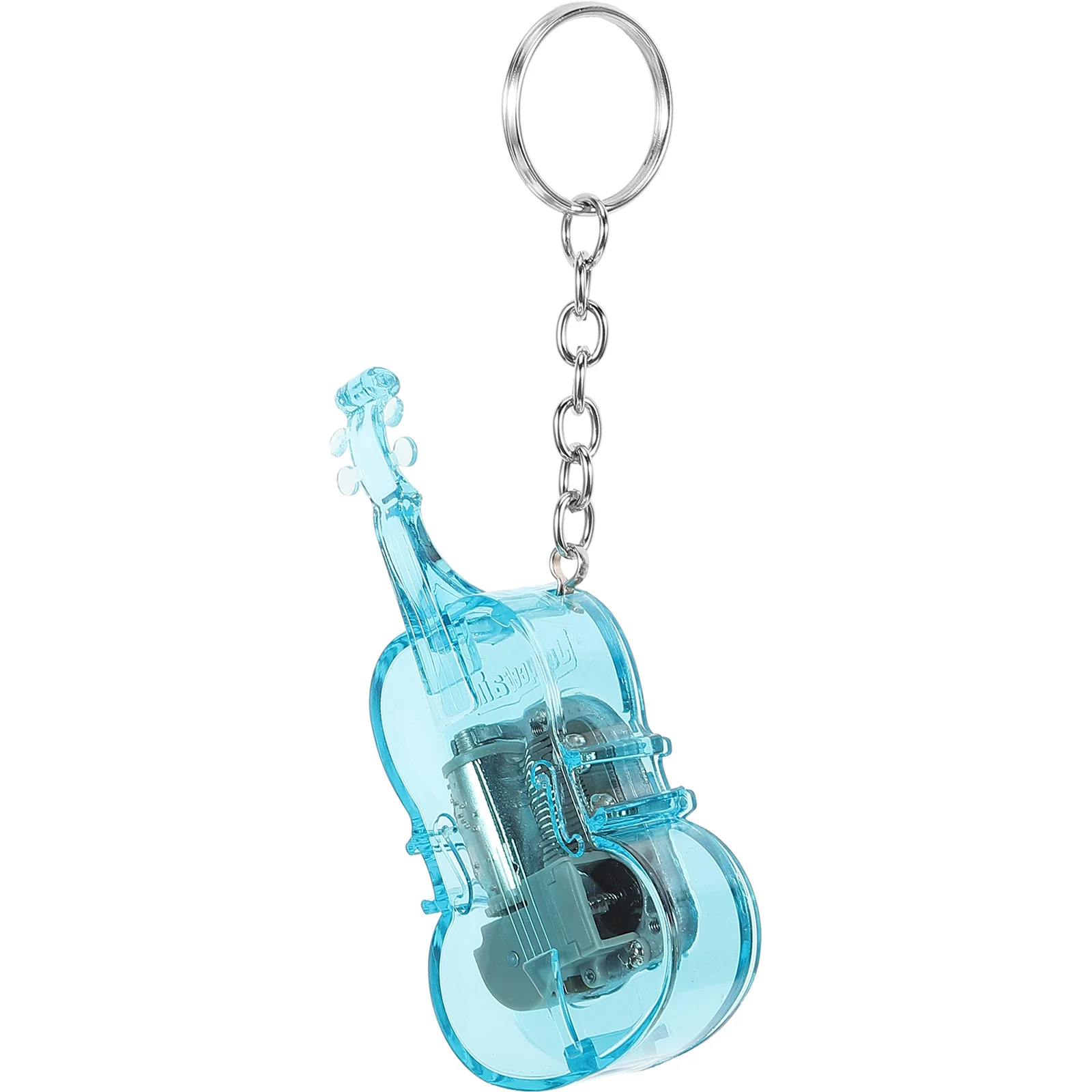 Music Box Keychain Violin Design Lightweight Compact Sound Playing Hand- Key Ring Accessory for Girls Car Keys Wallet
Music Box Keychain Violin Design Lightweight Compact Sound Playing Hand- Key Ring Accessory for Girls Car Keys Wallet