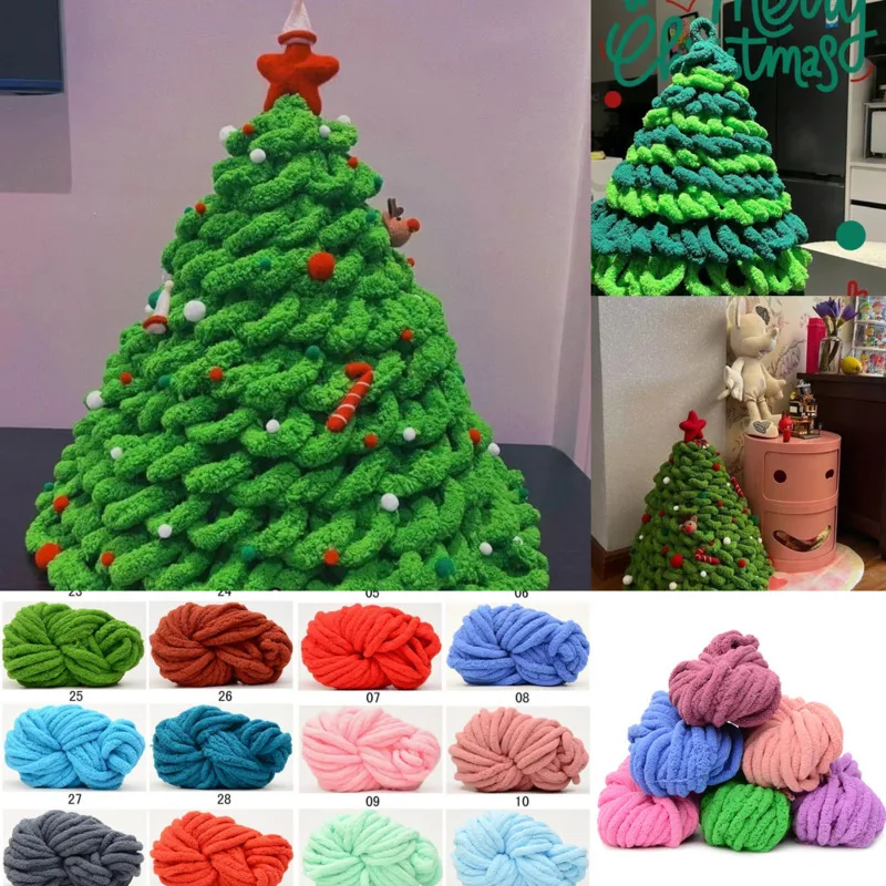 DIY Christmas Tree Wool Super Thick Iceland Wool Large Ice Strip Woven Scarf Hat Blanket Handmade Special 250g Wholesale New
DIY Christmas Tree Wool Super Thick Iceland Wool Large Ice Strip Woven Scarf Hat Blanket Handmade Special 250g Wholesale New