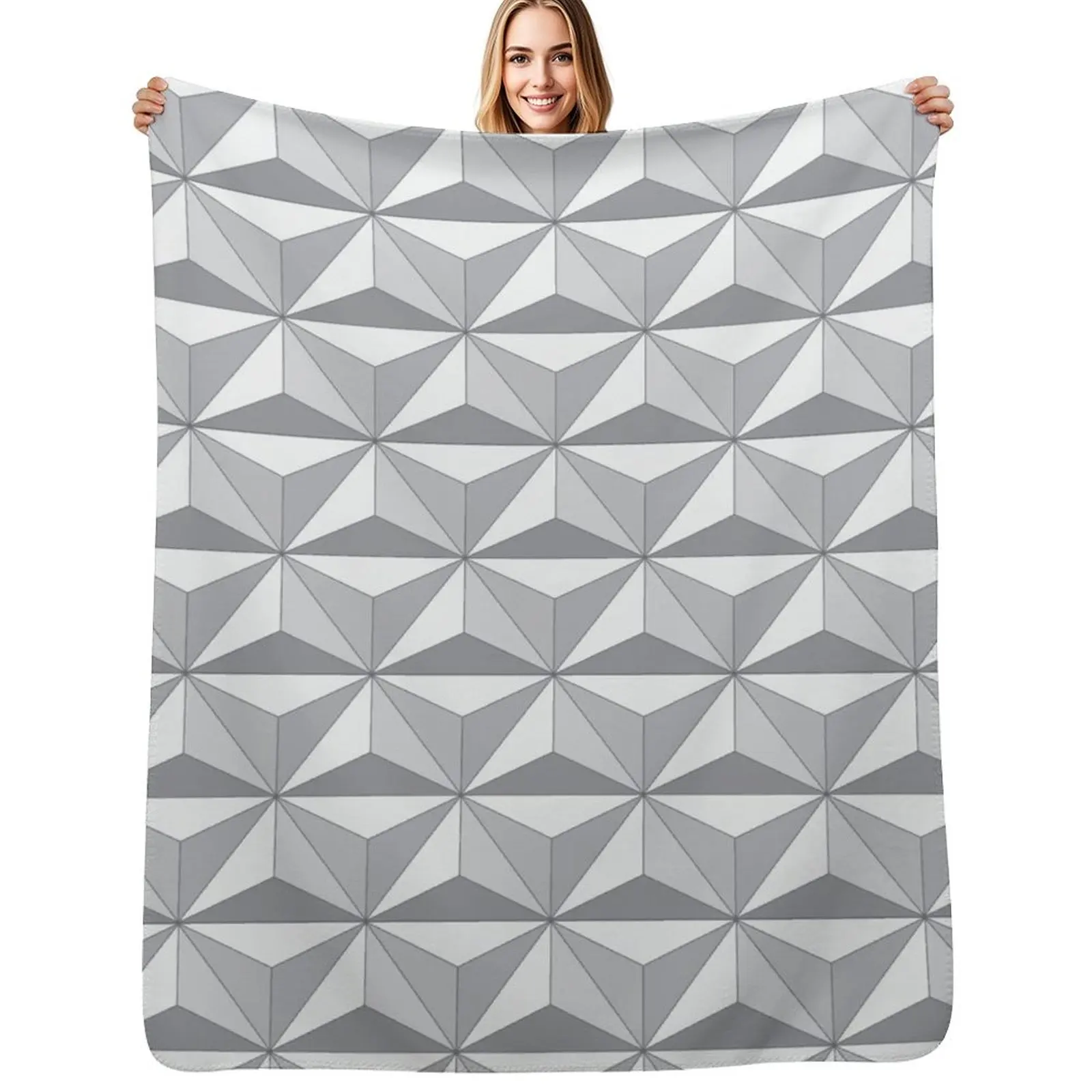 Geodesic Sphere, Greyscale - Dark Throw Blanket Soft Warm Blanket Gift for Grandparents
Geodesic Sphere, Greyscale - Dark Throw Blanket Soft Warm Blanket Gift for Grandparents
