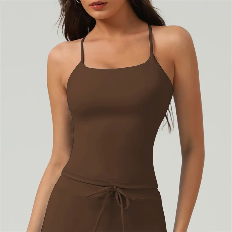 TRY TO BN Yoga Top Sports Cross Beautiful Back Vest Sexy Underwear Tops Tight Casual Wear Versatile Running Fitness Gym Clothing
TRY TO BN Yoga Top Sports Cross Beautiful Back Vest Sexy Underwear Tops Tight Casual Wear Versatile Running Fitness Gym Clothing