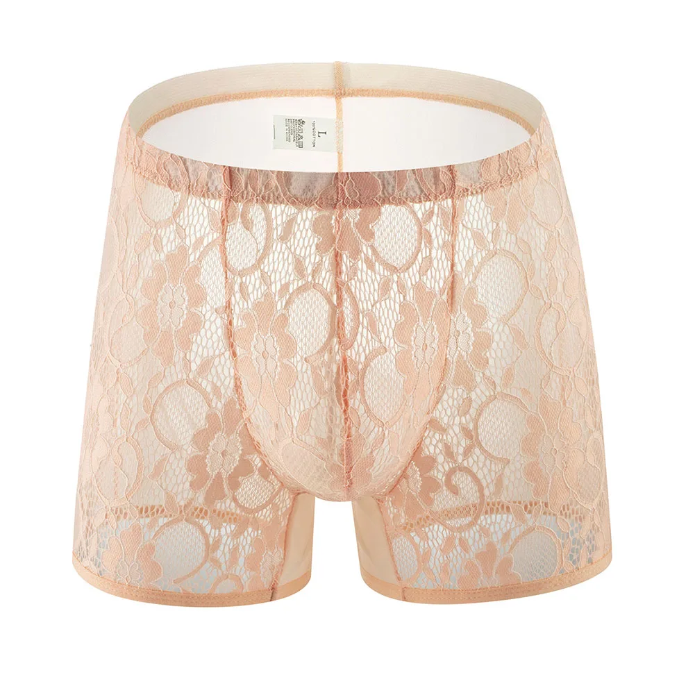 Mens Underwear Lace Sheer Hot Hot Lingerie Breathable Boxershorts See Through Underpants Ultra-Thin Boxer Shorts Men's Panties
Mens Underwear Lace Sheer Hot Hot Lingerie Breathable Boxershorts See Through Underpants Ultra-Thin Boxer Shorts Men's Panties