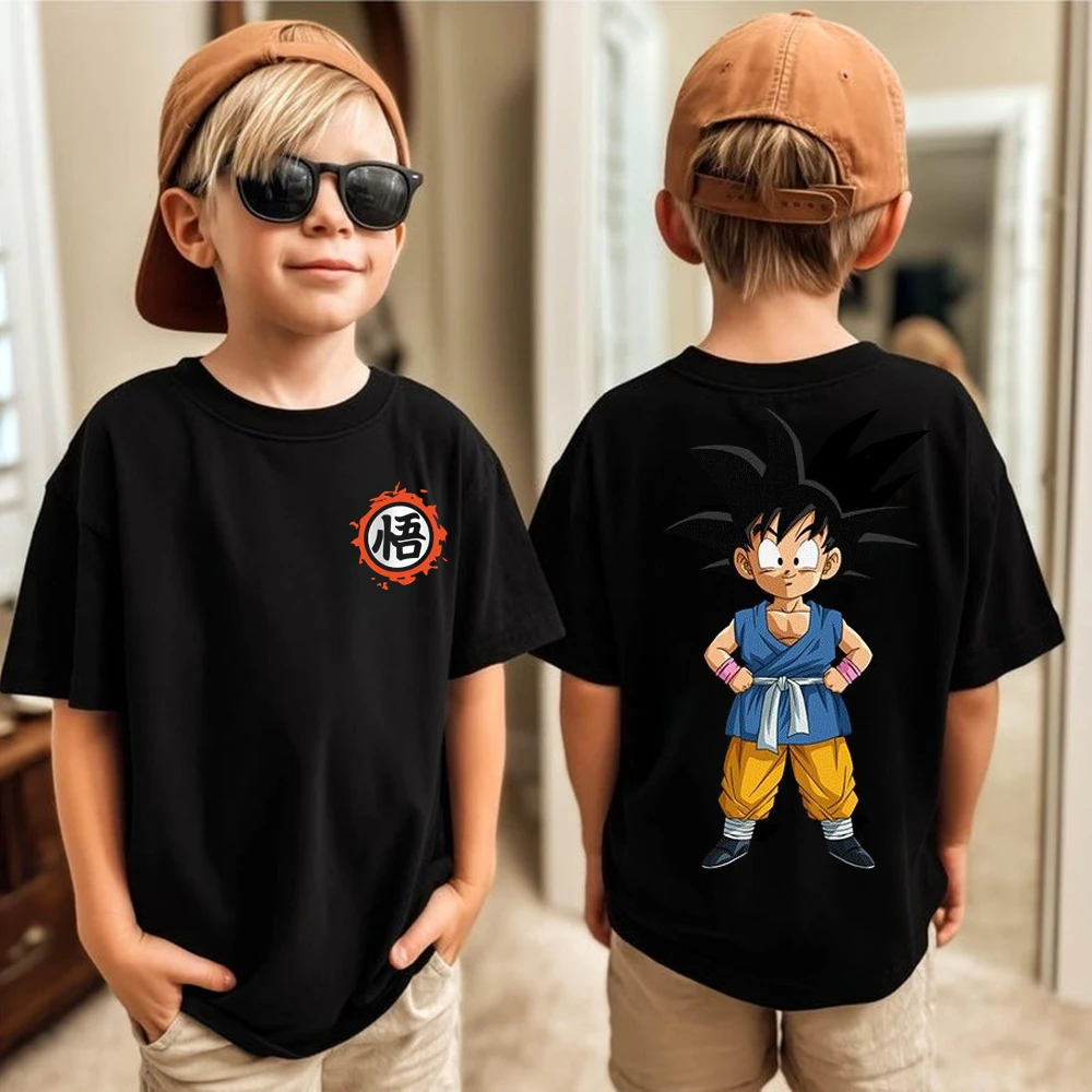 Anime Dragon Ball Cosplay T-Shirt Cotton Short Sleeve Tops Casual Loose Retro T-Shirt Men Women Family Matching Summer Outfits
Anime Dragon Ball Cosplay T-Shirt Cotton Short Sleeve Tops Casual Loose Retro T-Shirt Men Women Family Matching Summer Outfits