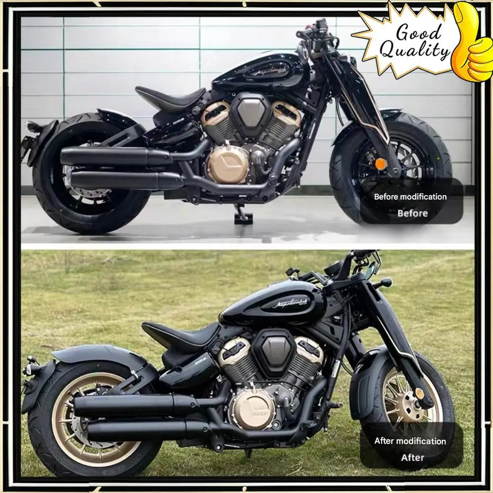 For Benda NAPOLEONBOB 500 motorcycle front and rear fenders Modified lengthened front and rear water baffles mud tiles mud guard
For Benda NAPOLEONBOB 500 motorcycle front and rear fenders Modified lengthened front and rear water baffles mud tiles mud guard