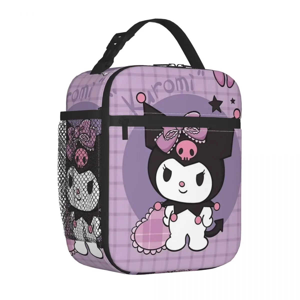 Фиолетовая изолированная сумка для обеда Kuromi, большая емкость, кавайная мультяшная многоразовая сумка-холодильник, ланч-бокс, сумка для работы на открытом воздухе, сумки для хранения еды
Фиолетовая изолированная сумка для обеда Kuromi, большая емкость, кавайная мультяшная многоразовая сумка-холодильник, ланч-бокс, сумка для работы на открытом воздухе, сумки для хранения еды