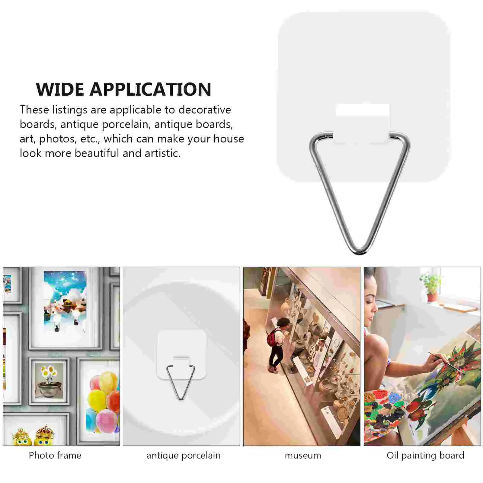 50 Pcs Wire Clips Hook up Wall Plate Hangers Invisible Dish Hanging Pass Picture Hooks
50 Pcs Wire Clips Hook up Wall Plate Hangers Invisible Dish Hanging Pass Picture Hooks