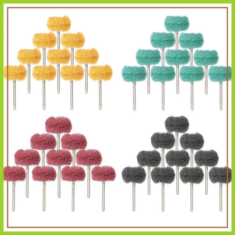 40 Pcs Double-Layer Buffing Pads, Multi-Grit Abrasive Wheels 80/150/240/400 for Rotary Tools & Drills
40 Pcs Double-Layer Buffing Pads, Multi-Grit Abrasive Wheels 80/150/240/400 for Rotary Tools & Drills