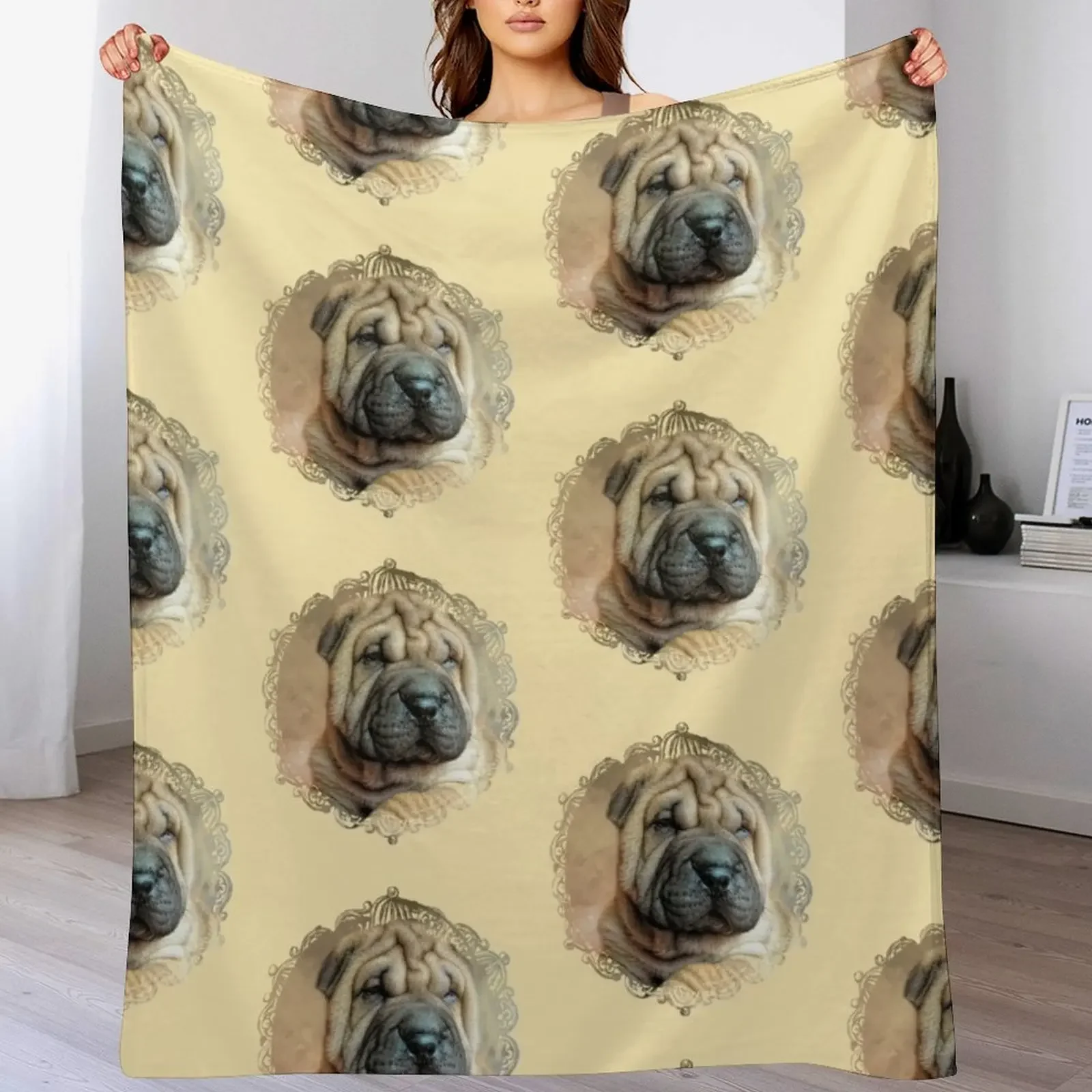 New Shar Pei Puppy Throw Blanket halloween Sleeping Bag Large Extra Large Throw Blankets 
New Shar Pei Puppy Throw Blanket halloween Sleeping Bag Large Extra Large Throw Blankets