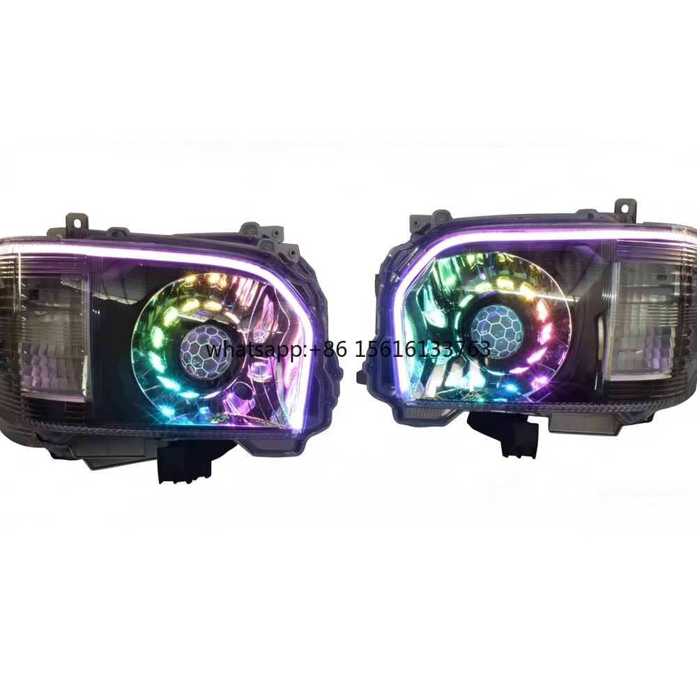 LED Head Light Assembly for Hiace Bus KDH200 Car KDH200 Black LED Running RGB Head Lamp Parts
LED Head Light Assembly for Hiace Bus KDH200 Car KDH200 Black LED Running RGB Head Lamp Parts