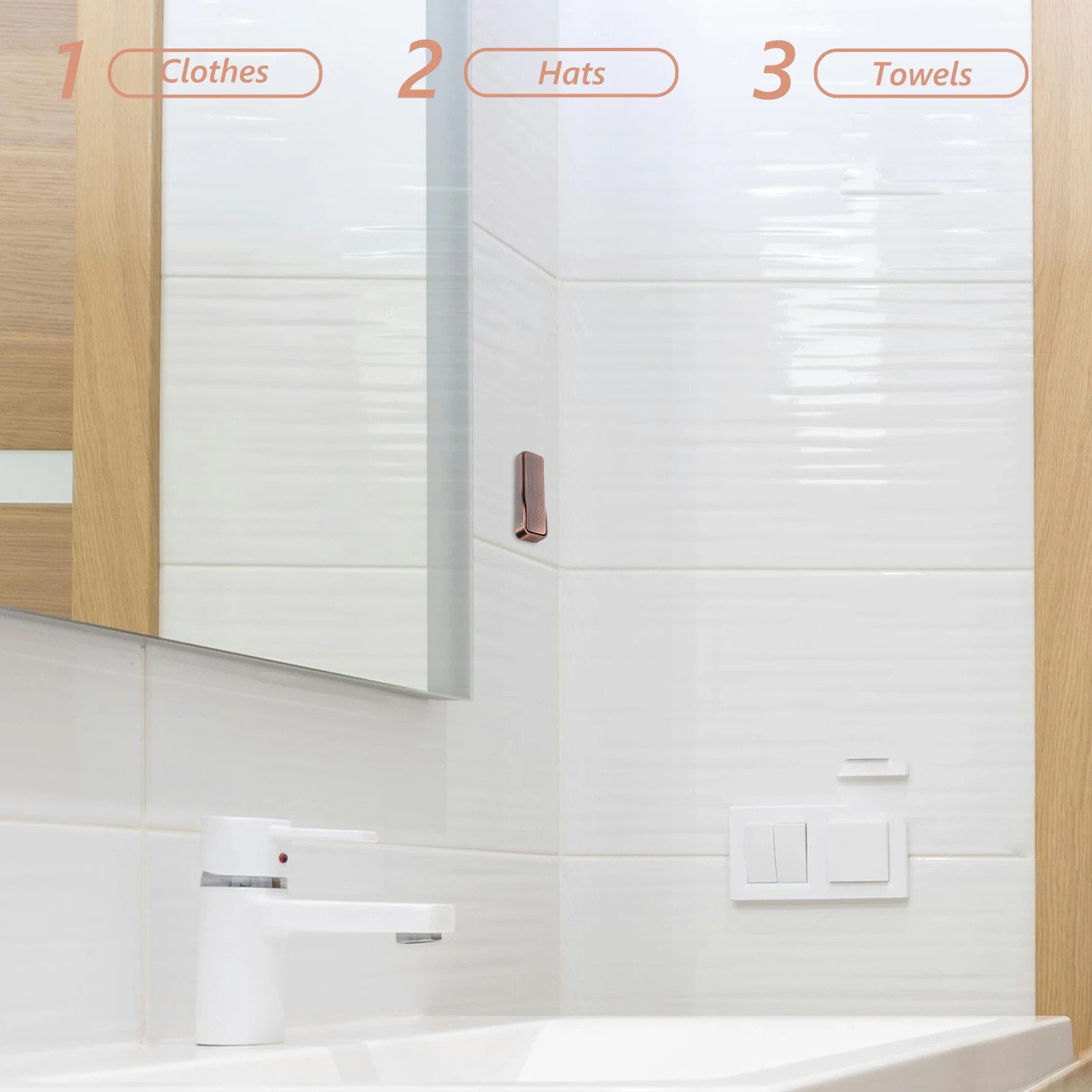 4pcs Invisible Coat Foldable Wall Hooks for Bathroom Towel Hanger Aluminum Clothes Space Saving Strong Load Bearing Hideaway
4pcs Invisible Coat Foldable Wall Hooks for Bathroom Towel Hanger Aluminum Clothes Space Saving Strong Load Bearing Hideaway