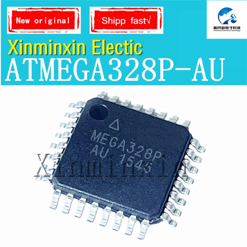 5 шт./лот ATMEGA328P-AU MEGA328P U-TH TQFP-32 (7x7) однокристальный микрокомпьютер IC 100% новый оригинальный в наличии серийный номер: XMX2024
5 шт./лот ATMEGA328P-AU MEGA328P U-TH TQFP-32 (7x7) однокристальный микрокомпьютер IC 100% новый оригинальный в наличии серийный номер: XMX2024