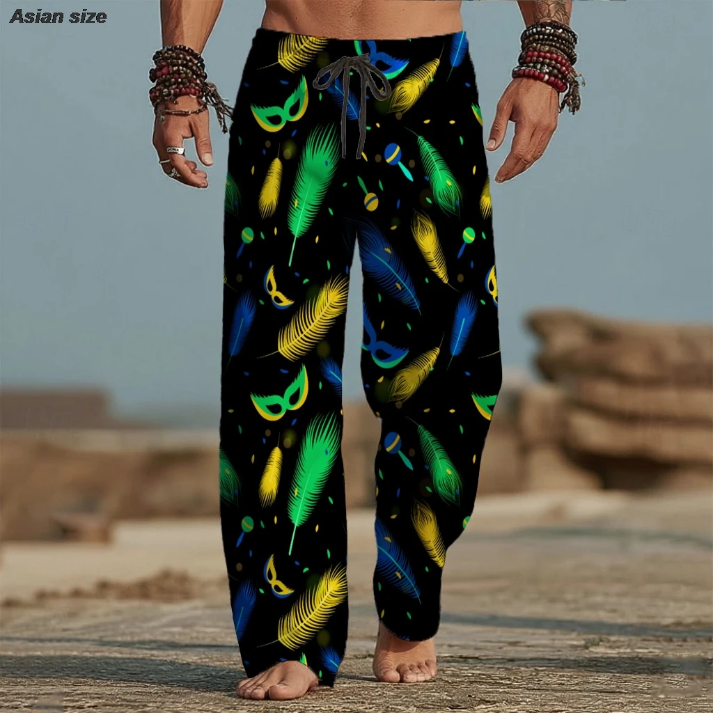 Men's 3D Print Artistic Geometry Trousers Baggy Pants Casual Pants Mid Waist Vacation Elastic Drawstring Waist Pants Summer
Men's 3D Print Artistic Geometry Trousers Baggy Pants Casual Pants Mid Waist Vacation Elastic Drawstring Waist Pants Summer