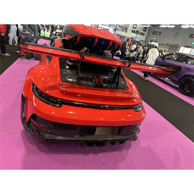 High Quality GT3RS Style Dry Carbon Rear Tail Spoiler Wing High Performance Sport Coupe Exterior Accessories
High Quality GT3RS Style Dry Carbon Rear Tail Spoiler Wing High Performance Sport Coupe Exterior Accessories
