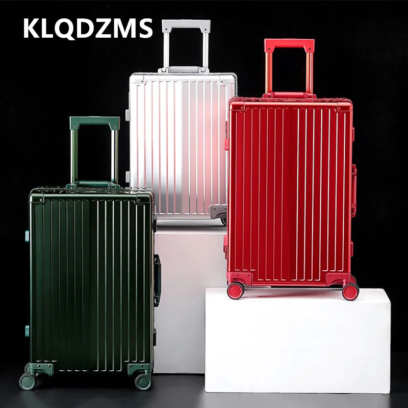 KLQDZMS Cabin Luggage 20 Inches All Aluminum Magnesium Alloy Boarding Box Large Capacity Trolley Case Business 24"28" Suitcase
KLQDZMS Cabin Luggage 20 Inches All Aluminum Magnesium Alloy Boarding Box Large Capacity Trolley Case Business 24"28" Suitcase