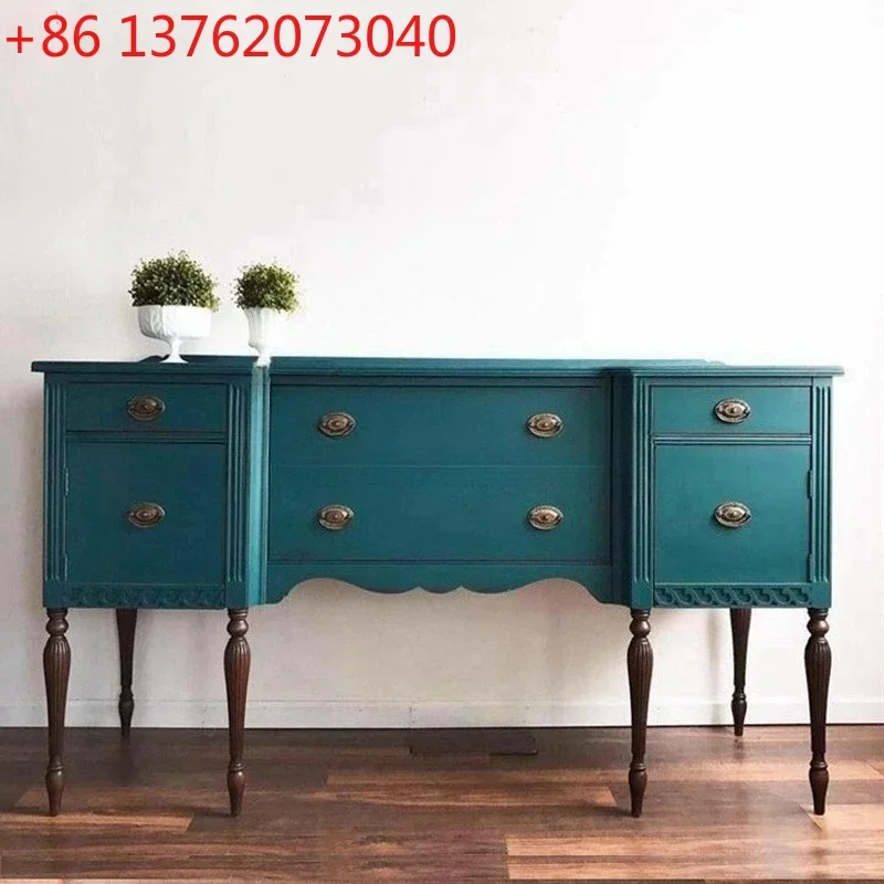 Solid wood carving flower dining side cabinet American light luxury foyer decorative cabinet
Solid wood carving flower dining side cabinet American light luxury foyer decorative cabinet