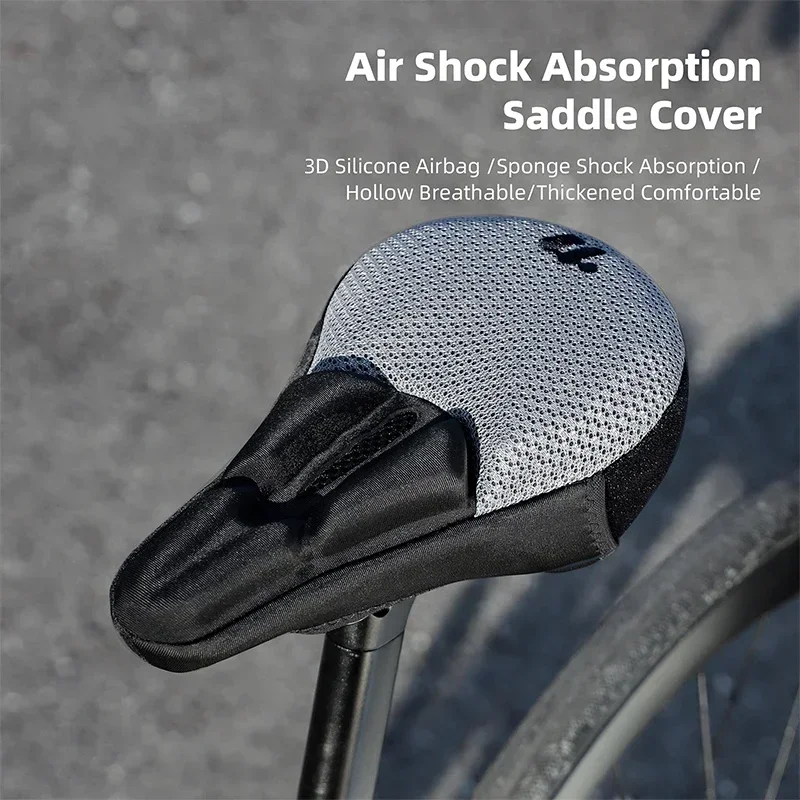 WEST BIKING MTB удобный чехол на седло 3D силиконовая воздушная подушка амортизирующий дорожный велосипед дышащий чехол на сиденье с дождевиком
WEST BIKING MTB удобный чехол на седло 3D силиконовая воздушная подушка амортизирующий дорожный велосипед дышащий чехол на сиденье с дождевиком
