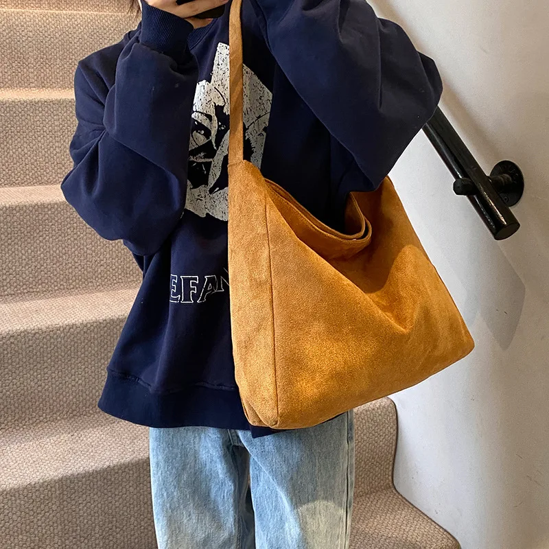 Women's Shoulder Bag,Fashion Hand Bags Wallet Portable Tote Sanding Suede Handbags Beach Vacation Canvas Bag Button Close
Women's Shoulder Bag,Fashion Hand Bags Wallet Portable Tote Sanding Suede Handbags Beach Vacation Canvas Bag Button Close