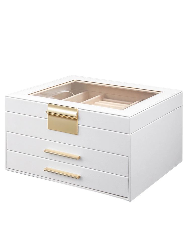 Luxury Jewelry Box Storage Organizer Case Large Capacity Multi Layer Jewelry Storage Box Ring Necklace Earrings Girl Gift Ideas
Luxury Jewelry Box Storage Organizer Case Large Capacity Multi Layer Jewelry Storage Box Ring Necklace Earrings Girl Gift Ideas