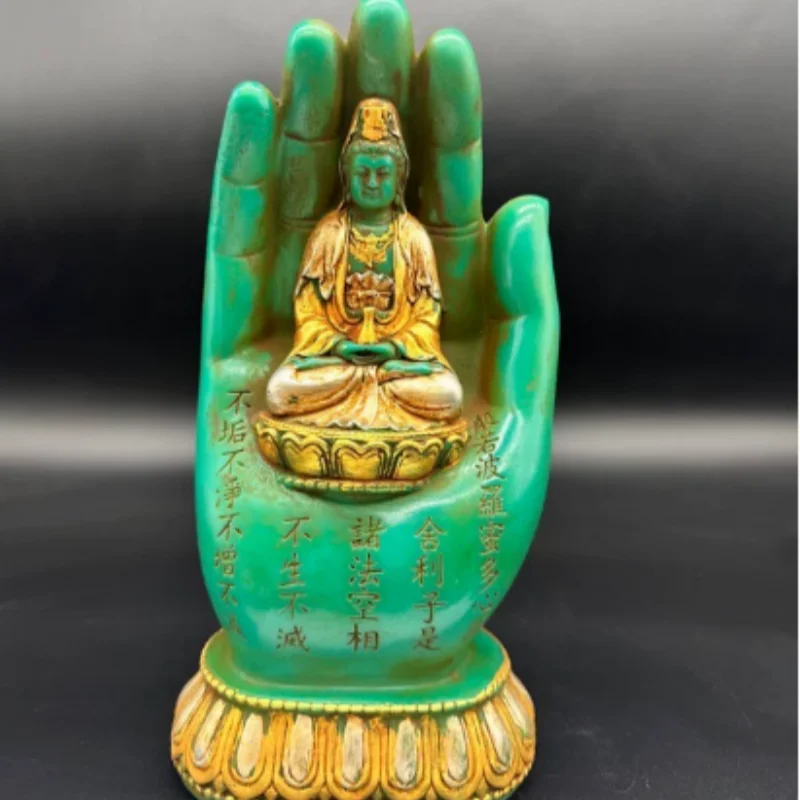 Antique resin Buddha hand Guanyin Bodhisattva statue decoration ornaments folk art collections retro handicraft
Antique resin Buddha hand Guanyin Bodhisattva statue decoration ornaments folk art collections retro handicraft