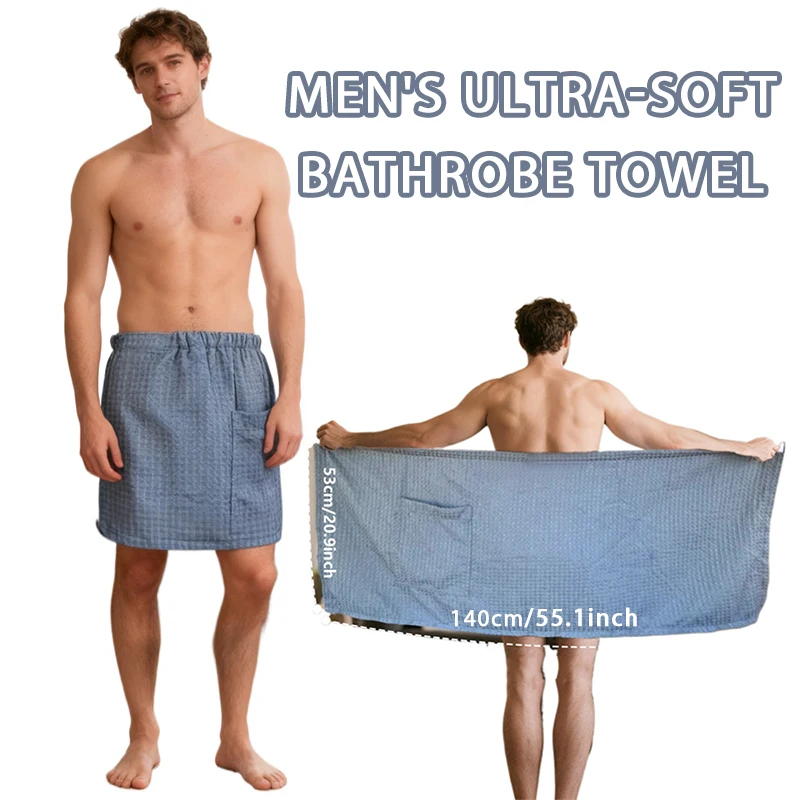 Men's Ultra-soft Bath Towel Underwear Easy Take off Boxer Highly Absorbent Ideal for Shower Spa Home and Travel Underpants
Men's Ultra-soft Bath Towel Underwear Easy Take off Boxer Highly Absorbent Ideal for Shower Spa Home and Travel Underpants